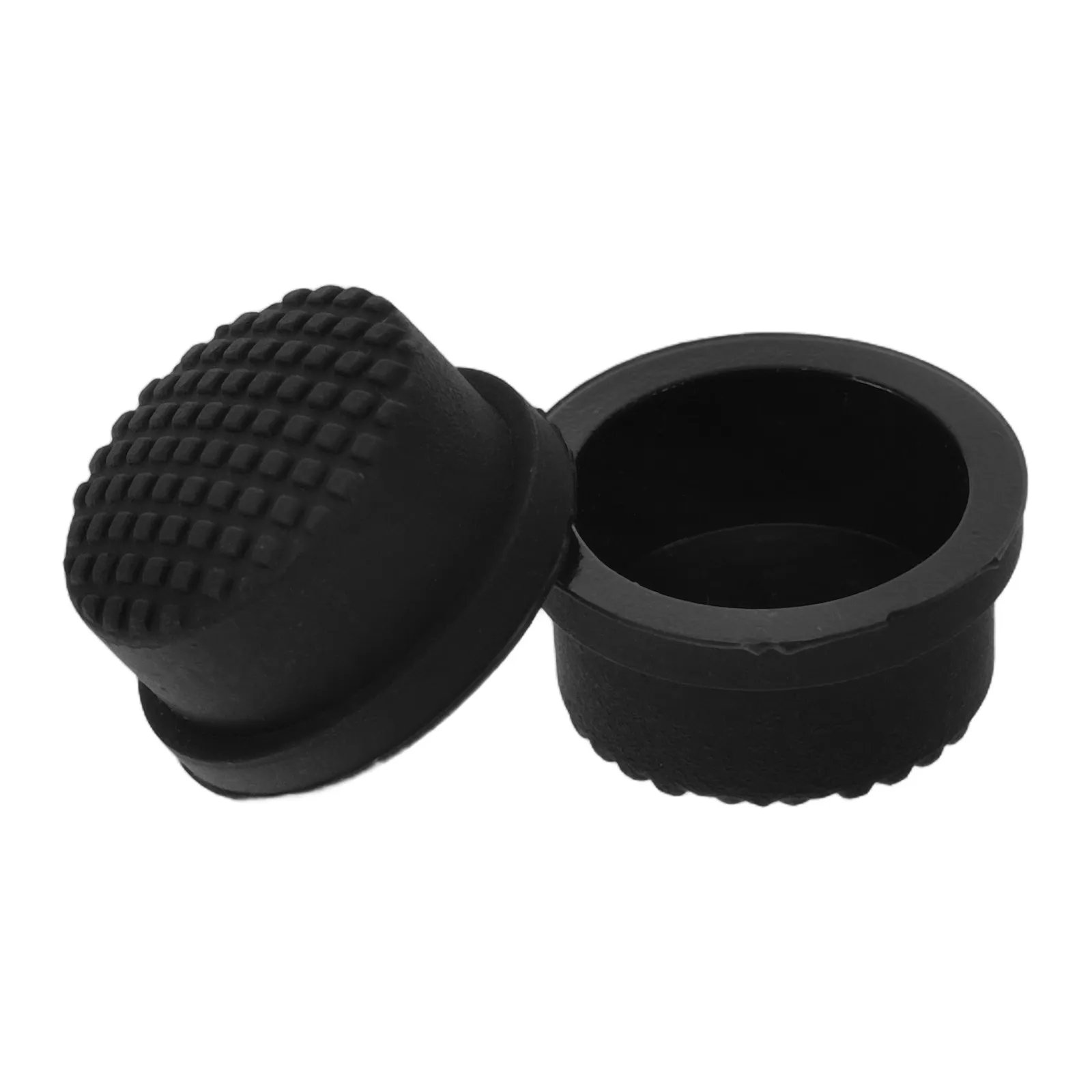 2Pcs Waterproof Rechargeable LED Flashlight Switch Cap Rubber Soft Boot Cover for Push Button Handheld Torch DIY Project