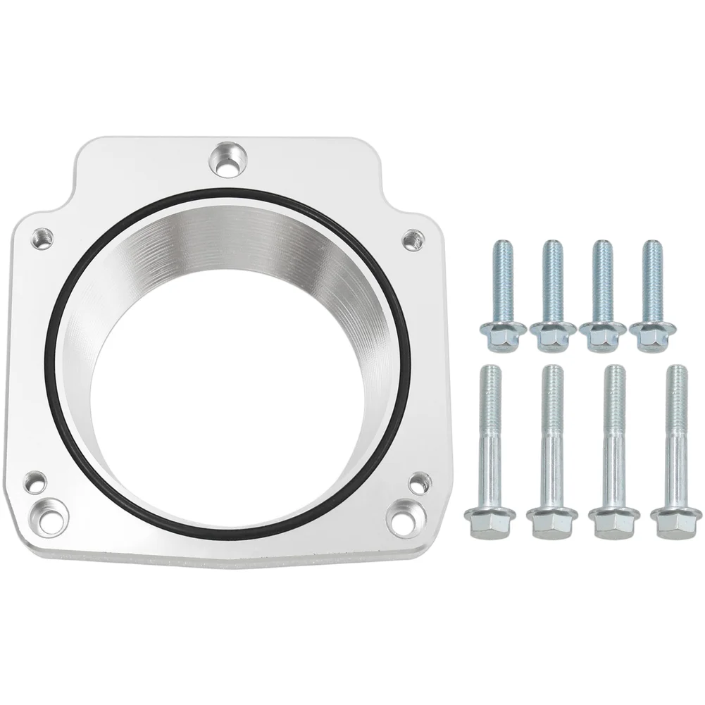 

Car Aluminum Alloy Throttle Body Adapter 3 Bolt Intake To 4 Bolt 92mm For LS1 Truck 551513 Engine Parts