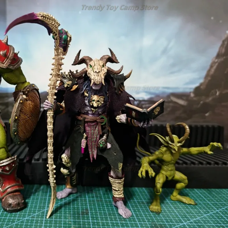 

【В наличии】Undead Warlock Baron Salman, масштаб 1/12, набор коллекционных фигурок, оригинальные игрушки с памятью, аниме, солдат демонов
