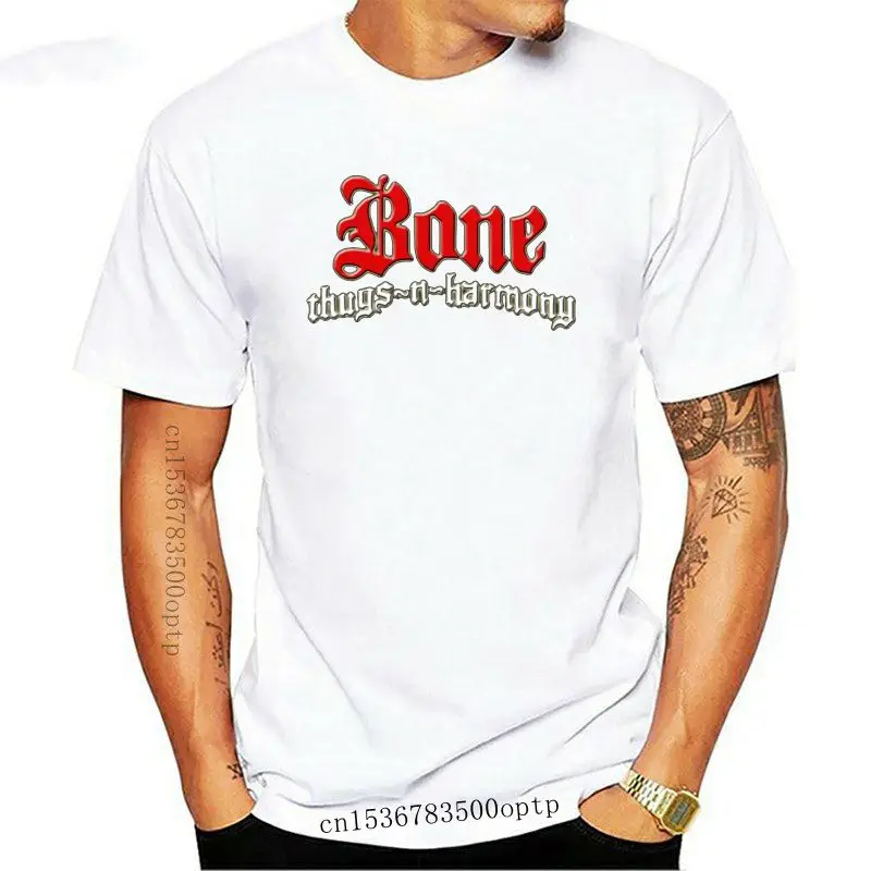 T Shirt Casual Men Clothing Men's Bone Thugs N Harmony Custom Cool Tee Shirts