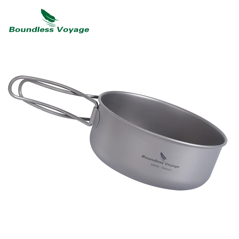 رحلة لا حدود لها التيتانيوم وع - مراجعة Camping Cooking Mess Kit وسعره