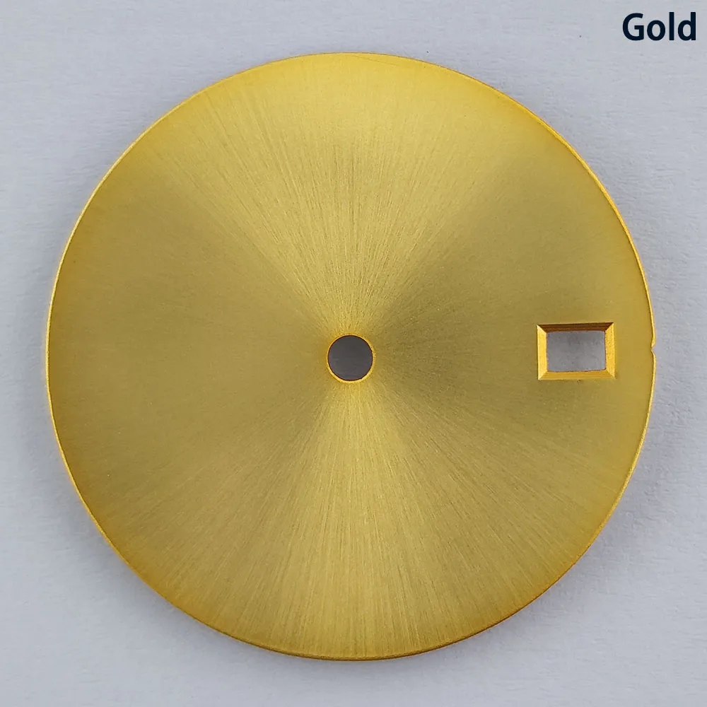 NH35/NH36 싱글 캘린더, 듀얼 캘린더 다이얼 없음, 무광 및 태양 패턴, 28.5mm 다이얼, 빈 다이얼, NH35 다이얼