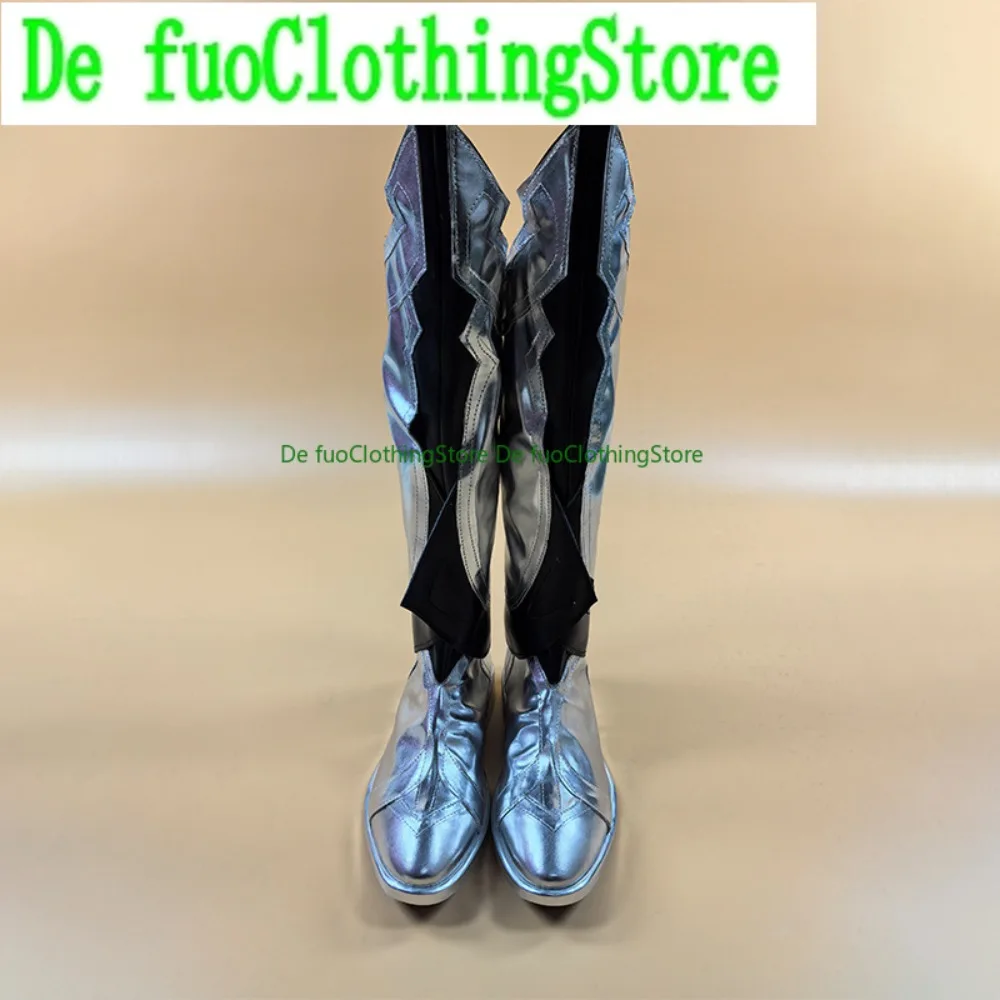 Defuo tiance jovem menino guindaste sonho conjunto cosplay sapatos anime convenção anime jogo rpg sapatos e botas festa de halloween