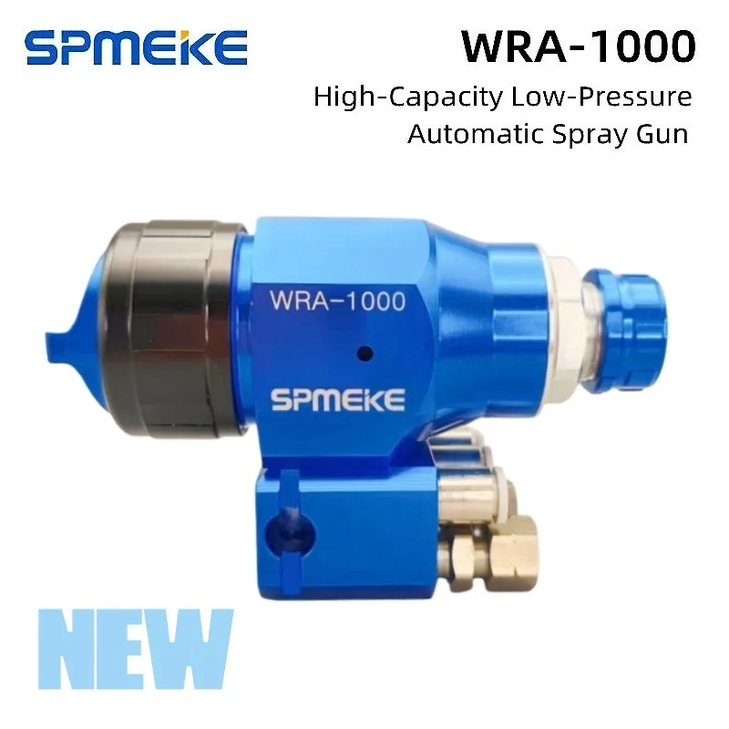 

SPMEKE WRA-1000 Professional Automatic Paint Spray Gun Pneumatic Tool High Capacity HVLP Spray Guns Car Painting Sprayers