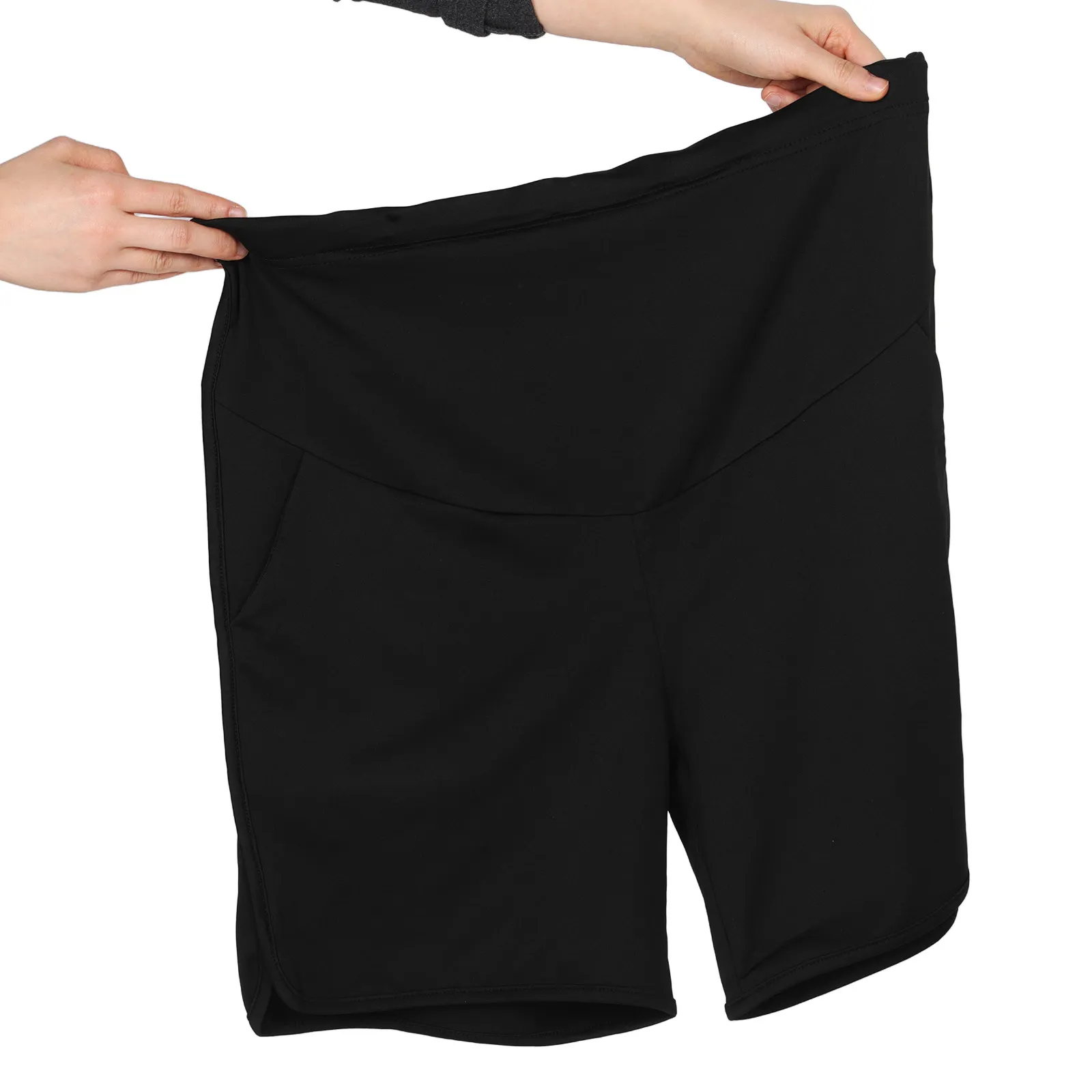 Lightweight Breathable Maternity Shorts Comfy Pregnancy Bottoms Spring Summer Casual Daily Maternity Athletic Pants