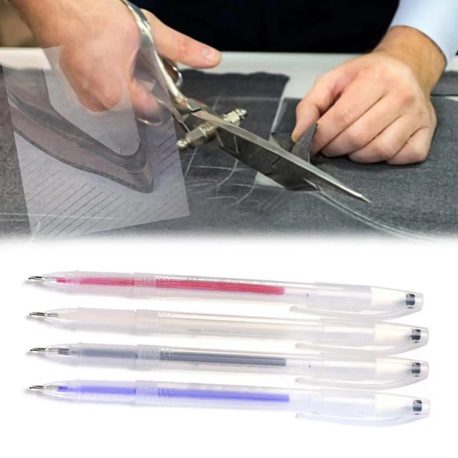 Wärmelöschbarer magischer Markierungsstift, Temperaturverschwinden, Stoffstifte, Linienmarkierung, DIY-Handwerk, Nähzubehör