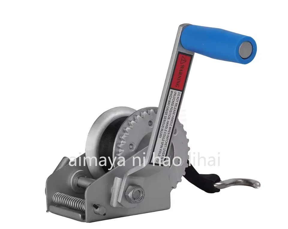 ハンドウインチ-小型家庭用マニュアルウインチ-トレーラーロッカーウインチ-トラクタートレーラー部品