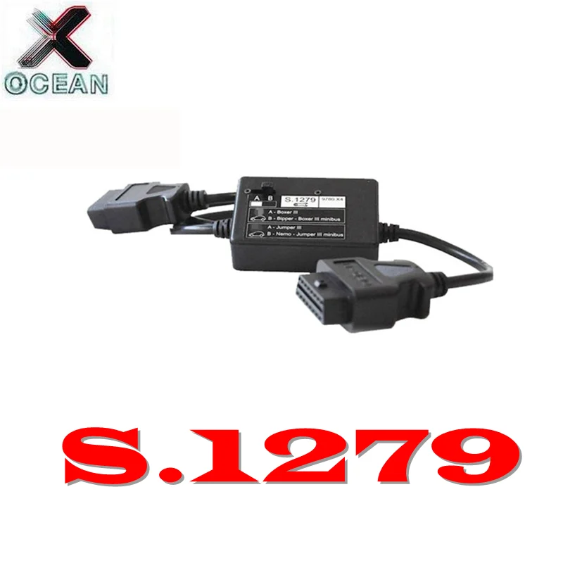 

Для новых автомобилей Boxer Jumper III Lexia3 для Peugeot для Citroen, новый модуль S.1279 Lexia PP2000, диагностический разъем S1279