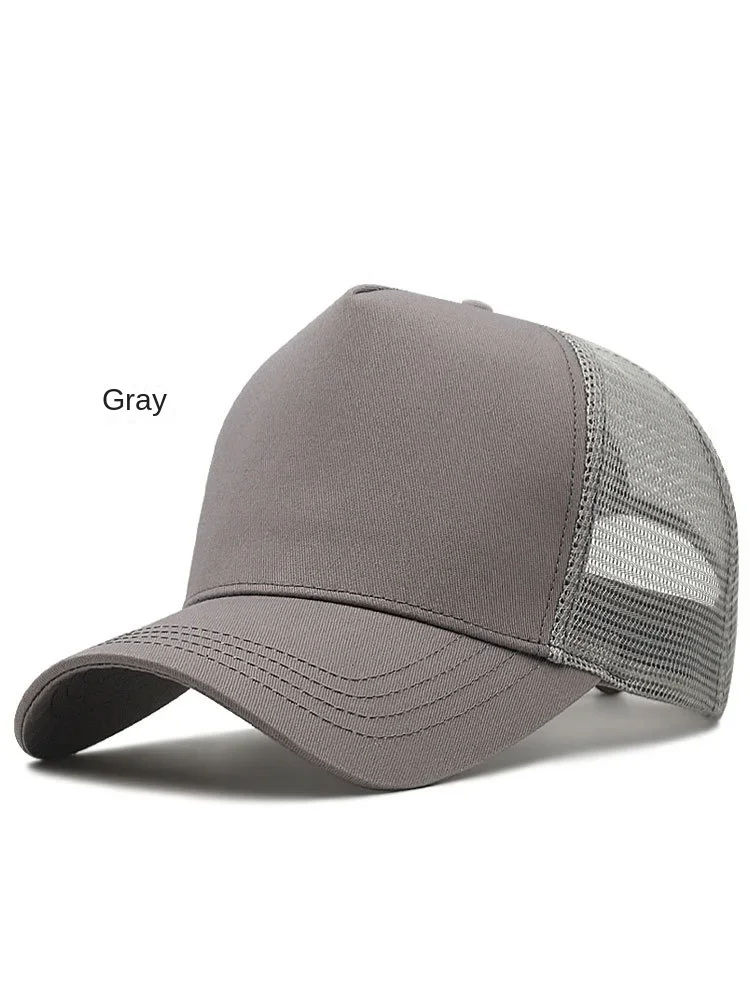 Big Head Man große Mesh Baseball Hüte im Freien plus Größe Sport kappen Papa übergroße Trucker Cap 56-61cm 62-66cm – Detail 5