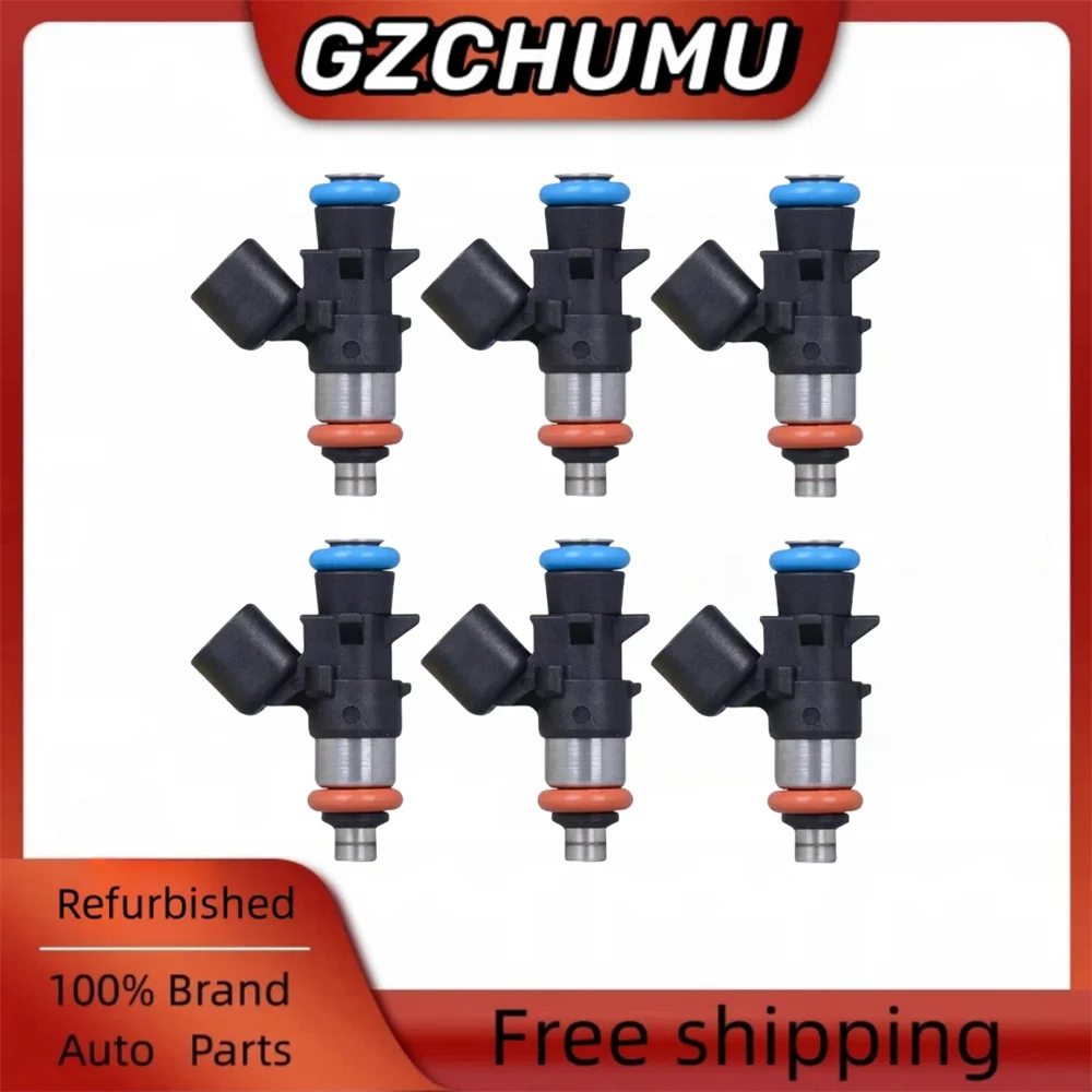 

1 Set of 6 Fuel Injectors For Chrysler Dodge Ram Jeep 3.6L 5184085AC 0280158233