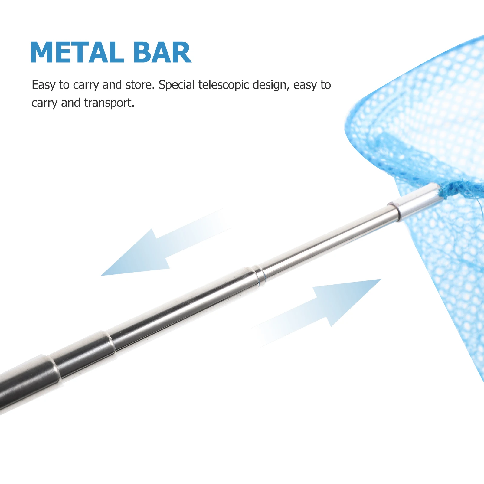 

1 set Butterfly Net Durable Insects Catching Nylon Mesh For Outdoor Aquarium Pool Fish Tank Use Telescopic Fishing Net