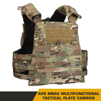 AVS MBAV Multi Functional Tactical Vest Adaptive Modular Plate Carrier Quick Release Comfortable MOLLE Hunting Airsoft Equipment