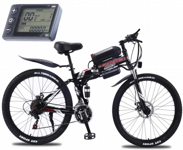 China Electric Bike New 48V Folding Ebike Fast Electric Road Bike 1000w