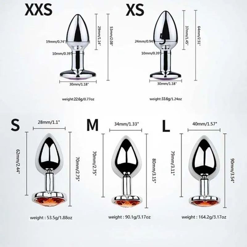 ألعاب الكبار المثيرة على شكل قلب مثير المكونات الشرج موسع Bdsm الجنس لعب للنساء مثلي الجنس الحمار الذيل جهاز تدليك للبروستاتا الملحقات الغريبة #6