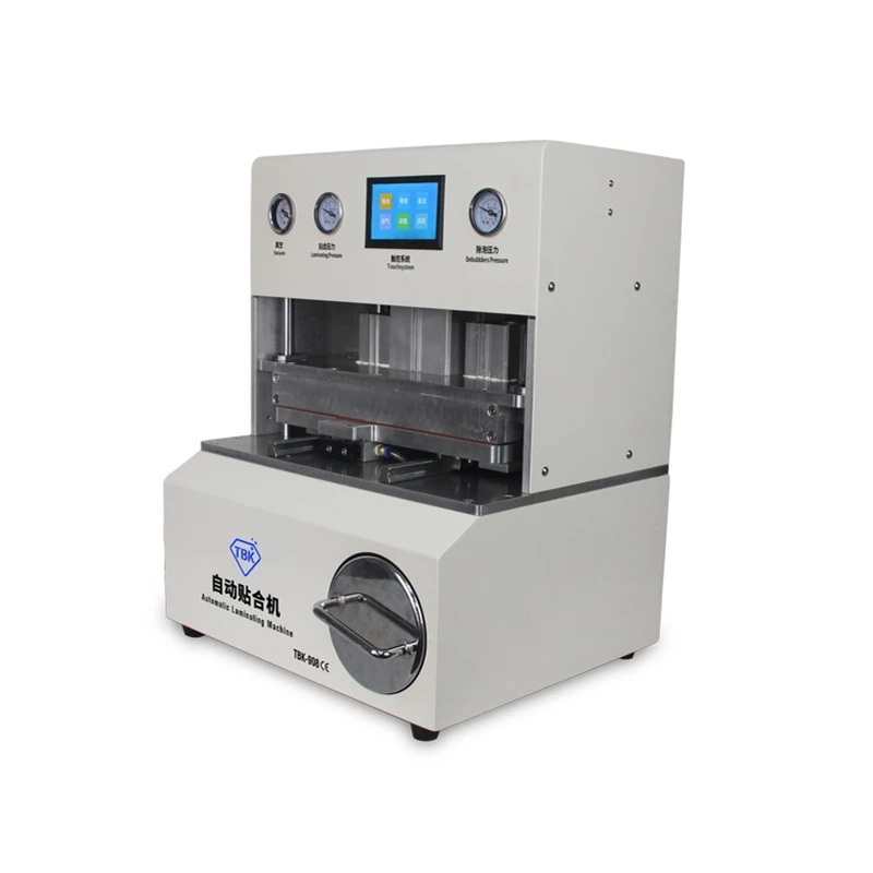 LY TBK-908 All In 1 Auto Debubble Curved Screen OCA LCD Vacuum Laminating Machine Touch Screen for Edge Screens