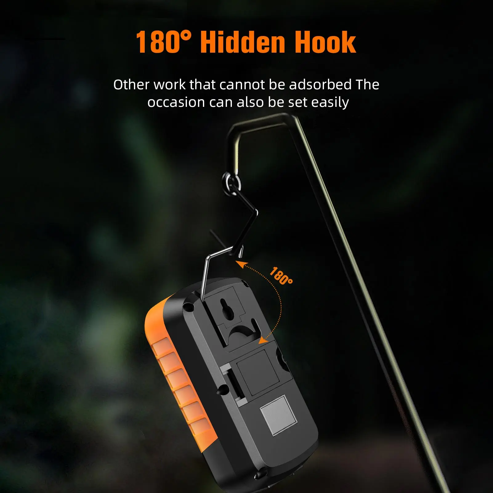 SUPERFIRE G21 Multi-function Work Light COB Rechargeable LED Flashlight Built-in Battery Portable Car Repair Emergency Lamps