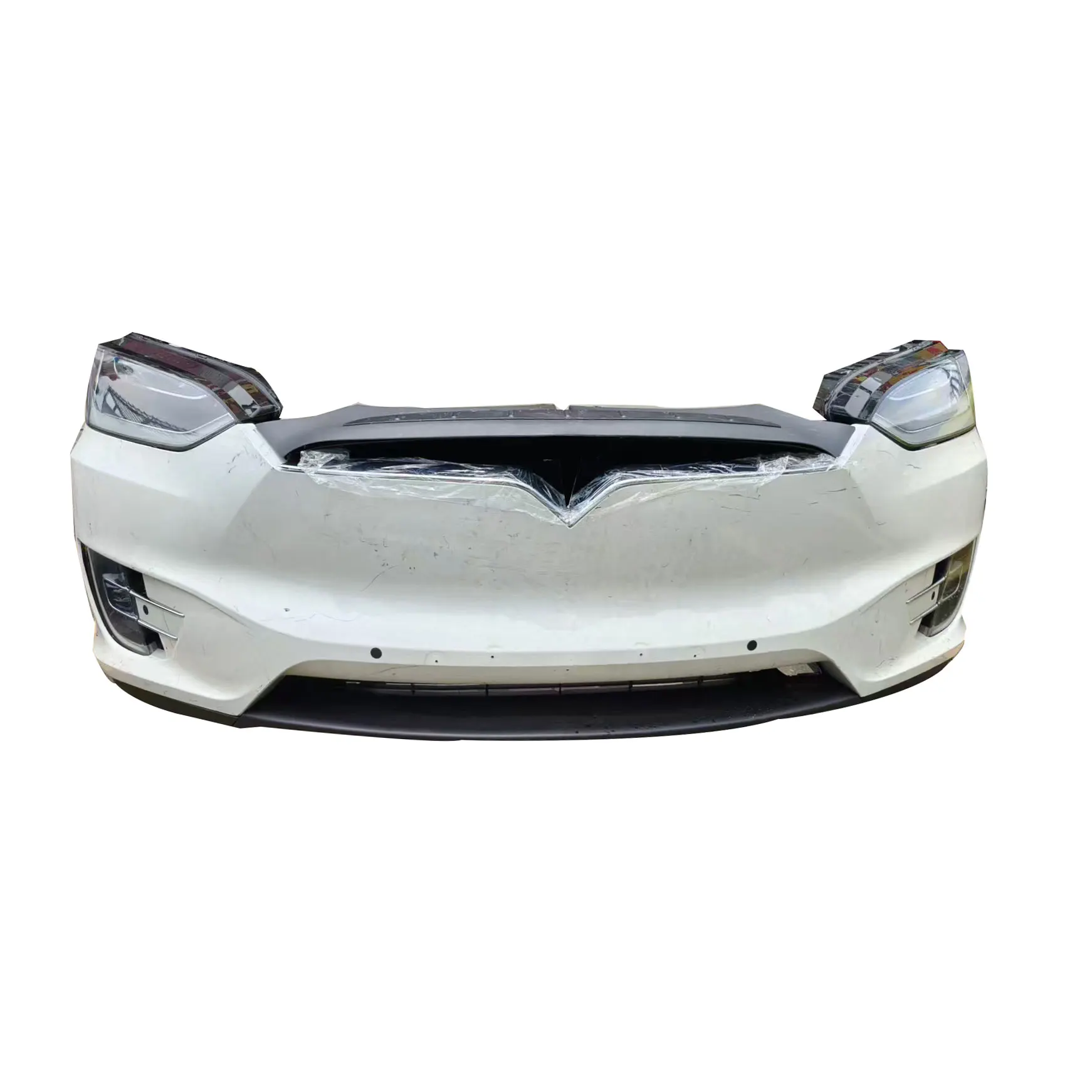 New Condition Plastic Bodykit for Tesla Model S X 3 Y Including Bumper Headlights Day Running Lights Grille Hood