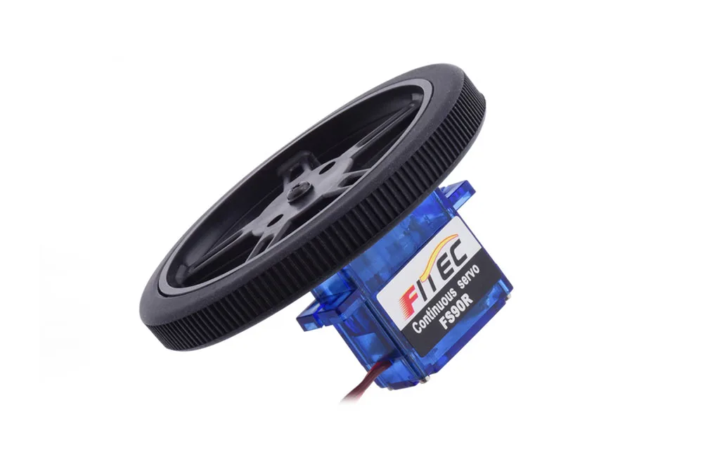 10 pcs wheel for 9g 360 Degree Continuous Rotation Micro Robot Servo FS90R