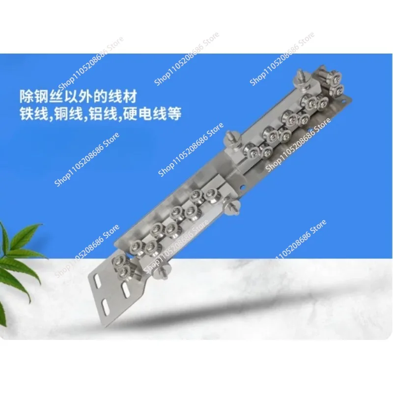 

Manual wire straightener straightener wheel semi-automatic straightener screw adjustment, no quick device.