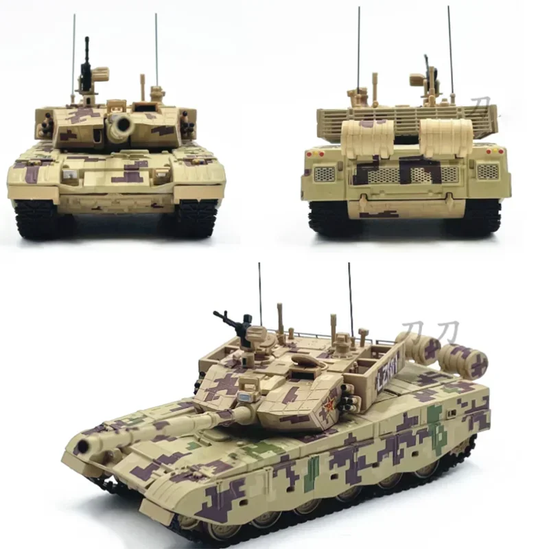 

Product Model1:72 Scale Chinese ZTZ-99A Main Battle Tank Desert Digital Paint Alloy Body Simulation Tracked Vehicle Finished