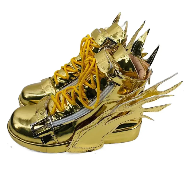 2025 12 900 PUBG Mobile Party Dance King Cosplay أحذية أداء معرض الرسوم المتحركة الثانوية