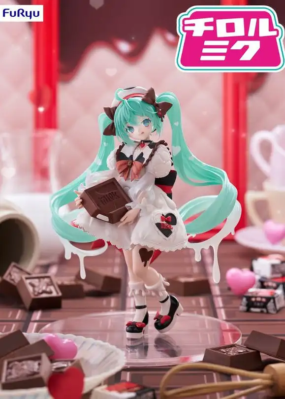 judai-オリジナル-furyu-piapro-キャラクターズ-初音ミク-x-チロルチョコレート-triotryit-フィギュア-ミルクver-アクションフィギュアモデル