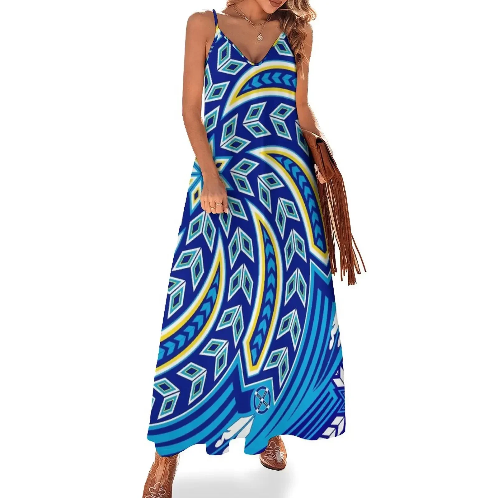 

Wind Spirit Sleeveless Dress cute dress Bride dresses womens dress Women's summer