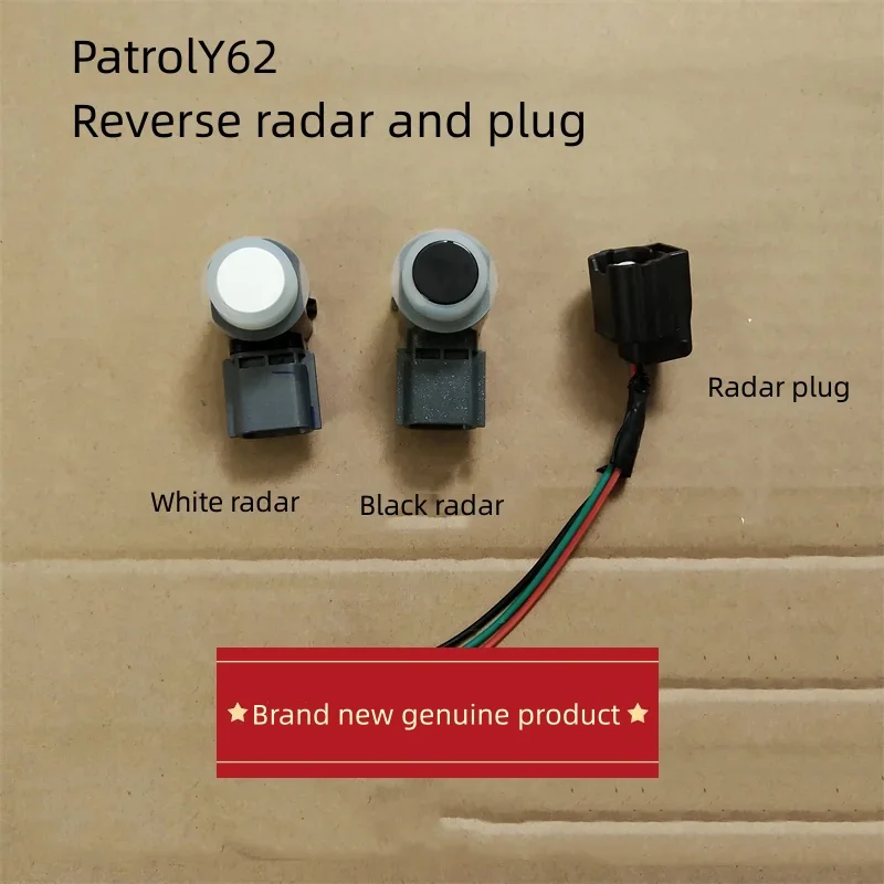 For Nissan Patrol Y62 Infiniti Q50Q50LQ60Q70 Front Rear Bumper Reverse Radar Probe Sensor and Plug Electric Eye