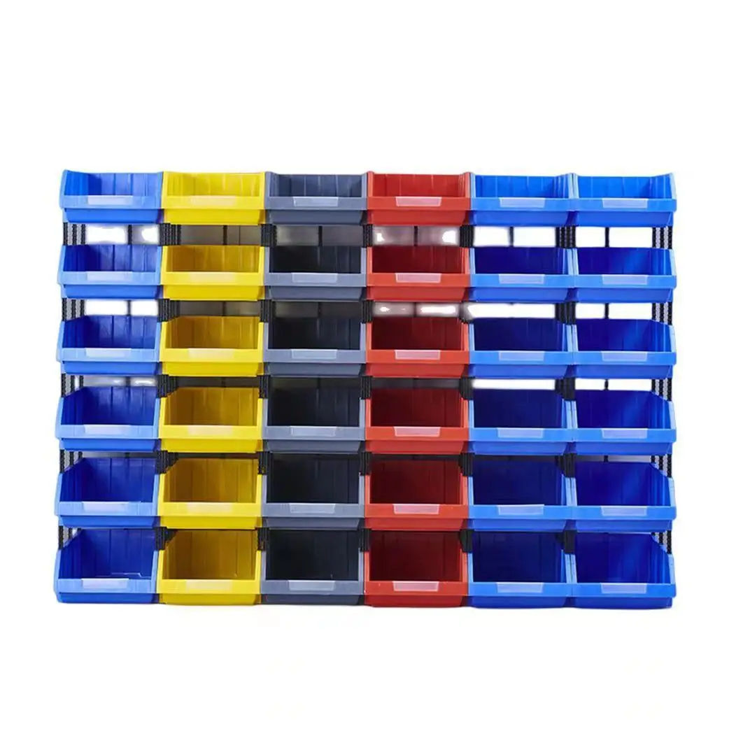 Plastic combined parts box Material  Component Screw box Classification Oblique plastic box shelf