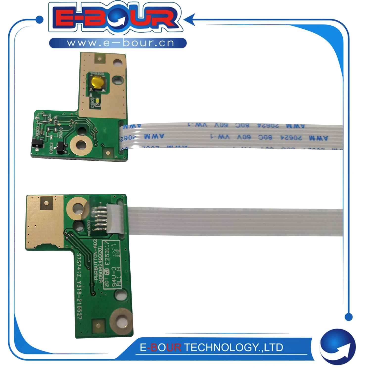 لوحة زر طاقة بديلة مزودة بشريط مرن ، مفتاح إصلاح الكمبيوتر المحمول ، H 1000 2000 450 455 6050A2493201 ، جديد
