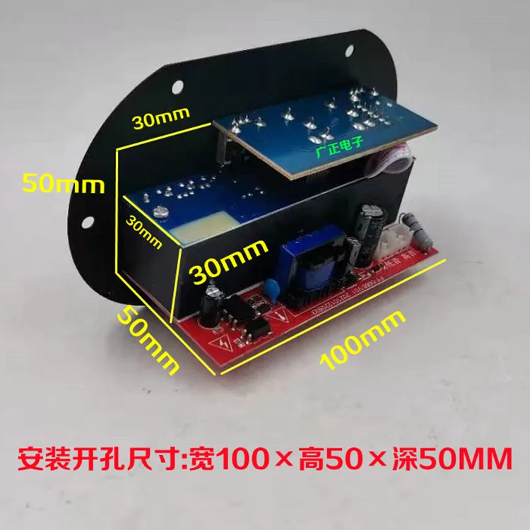 Dual Microphone High-power Bluetooth Amplifier Board 12V24V220V Subwoofer Speaker Board Vehicle Universal Digital