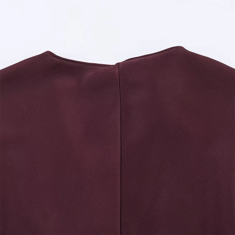 فستان من الساتان برقبة على شكل حرف V للنساء بأكمام طويلة وطول يصل إلى الأرض فستان أنيق للحفلات فساتين نسائية للتاريخ المتطور