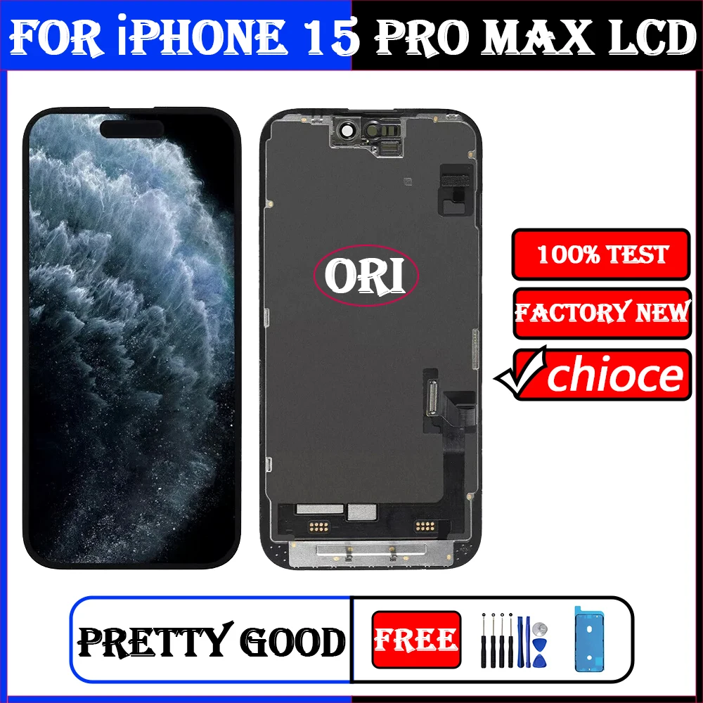 Factory New Oem For iPhone 15 Pro Max LCD Screen Display Digitizer Assembly 6.8\