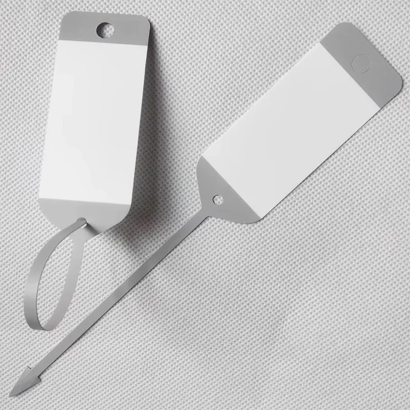 100 stuks autosleutel hang tags blanco waterdicht papieren label voor 4S autowinkels reparatieservice