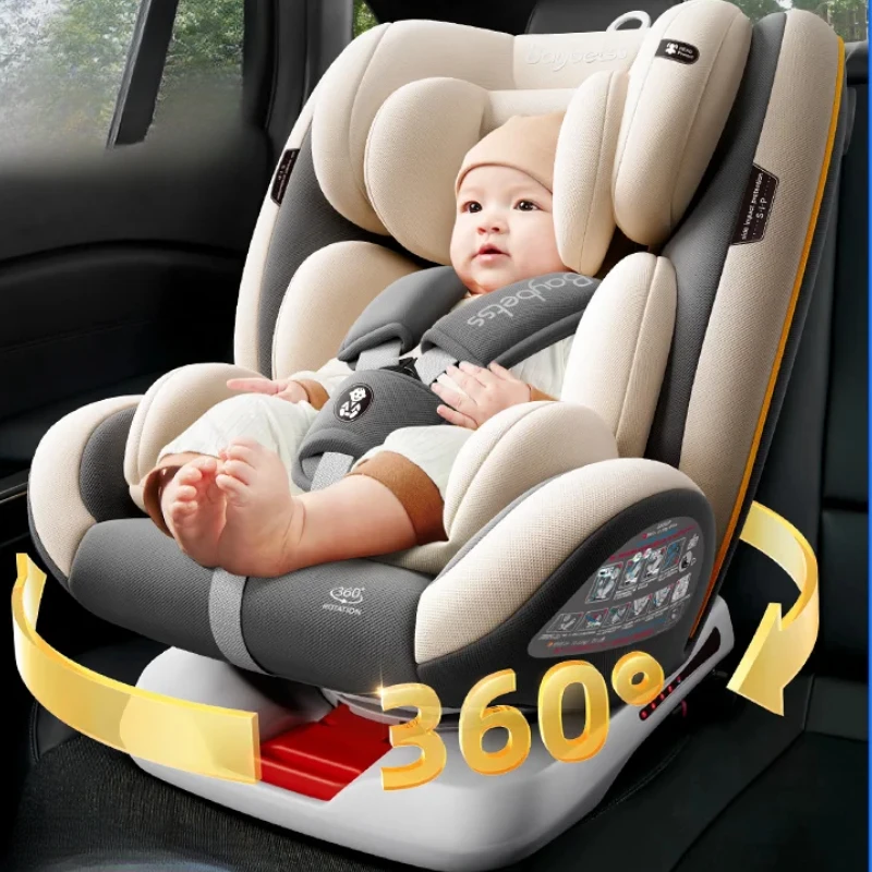 Child safety seat Car simple baby Baby can lie down Car use Newborn 0-2-3 -4-12 years old Universal