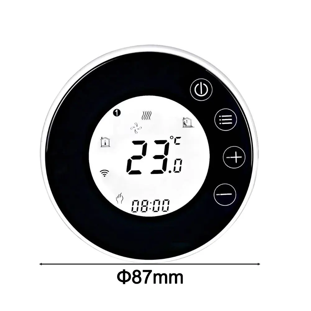 Child Safety Lock Smart Thermostat Comfortable Living Programmable Heating Schedule Device Remote Heating Control Energy Saving