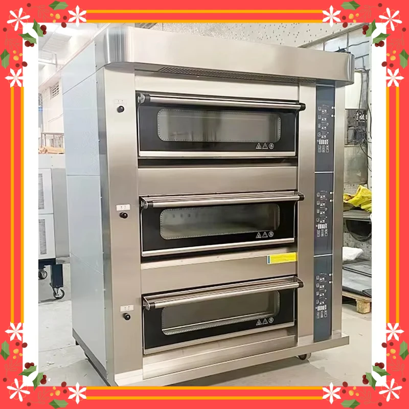 Customized Electric Oven With Visible Window Double Glass Door Countertop Convection Oven Safe Heat Insulation For Home Use