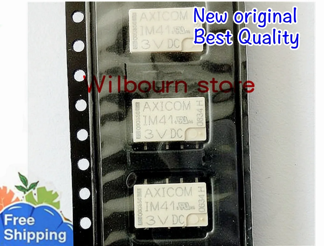 10piece~100piece/LOT IM41GR IM41GR 3VDC IM41-3V SMD8 Signal relay 3V 2A 8 feet two open and two closed NEW Original In stock