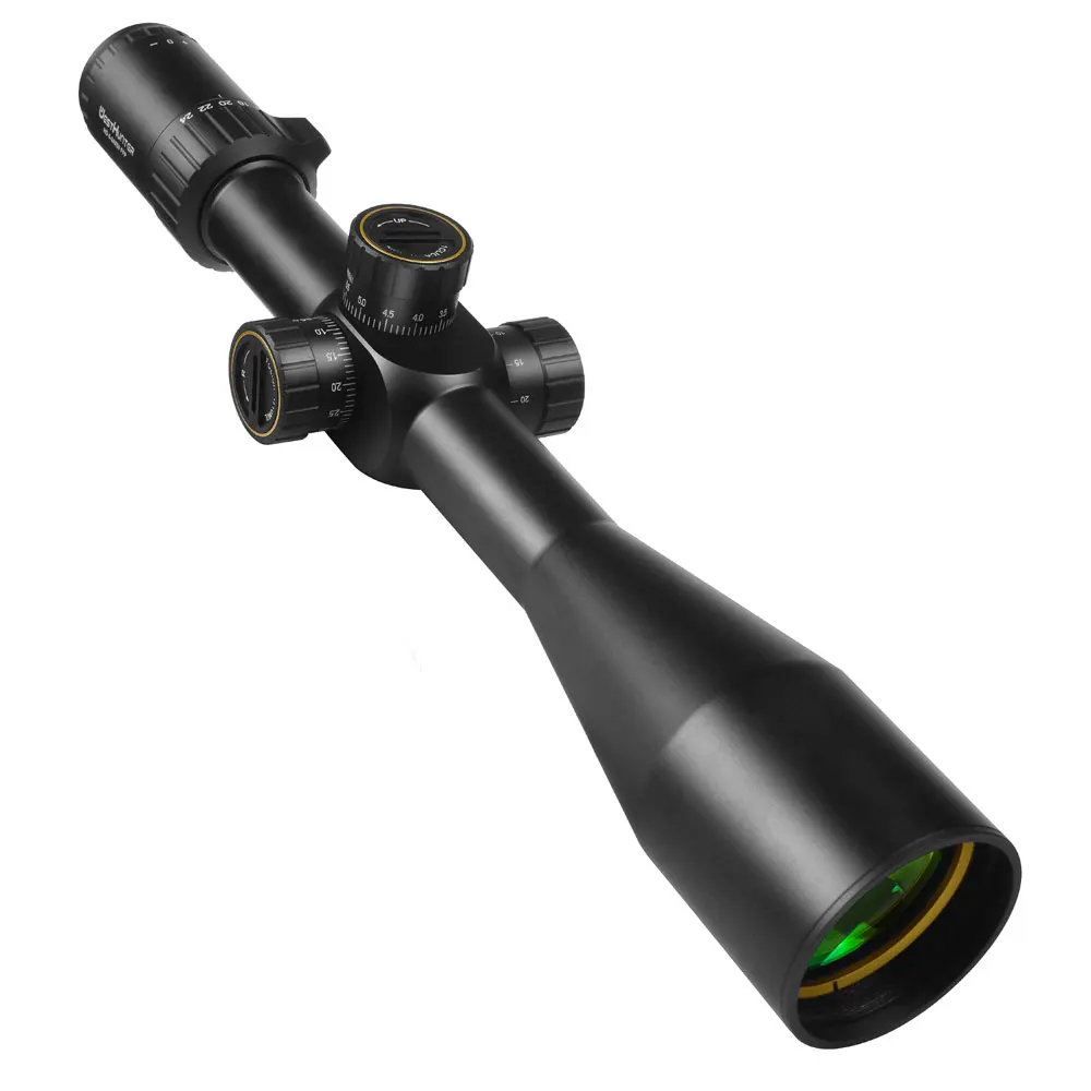 Imagem -04 - Westhunter-long Range Ópticas Vistas Caça Riflescopes Primeiro Plano Focal Bloqueio Reconjunto Roda Parallax hd 624x50 Âmbito Ffp