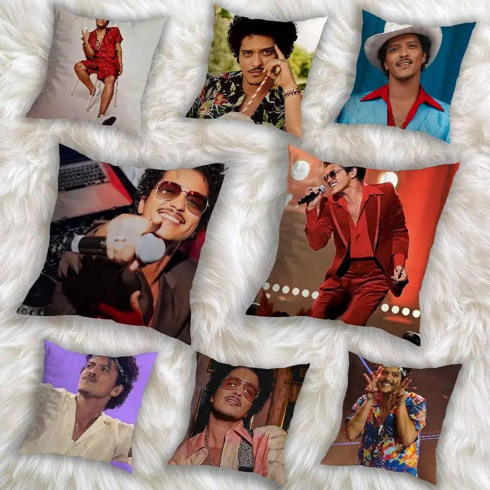 

cool bruno mars T-The Romantic Pillow Case Sofa Living Room Bedroom Headboard Backrest Cushion Square Cushion Nap Time