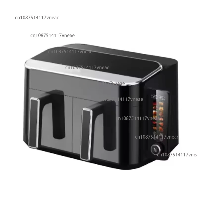 Large Capacity 10 in 1 Smart Double Basket Air Fryer Freidoras De Aire Inteligentes 9L Digital Dual Air Fryer for Home