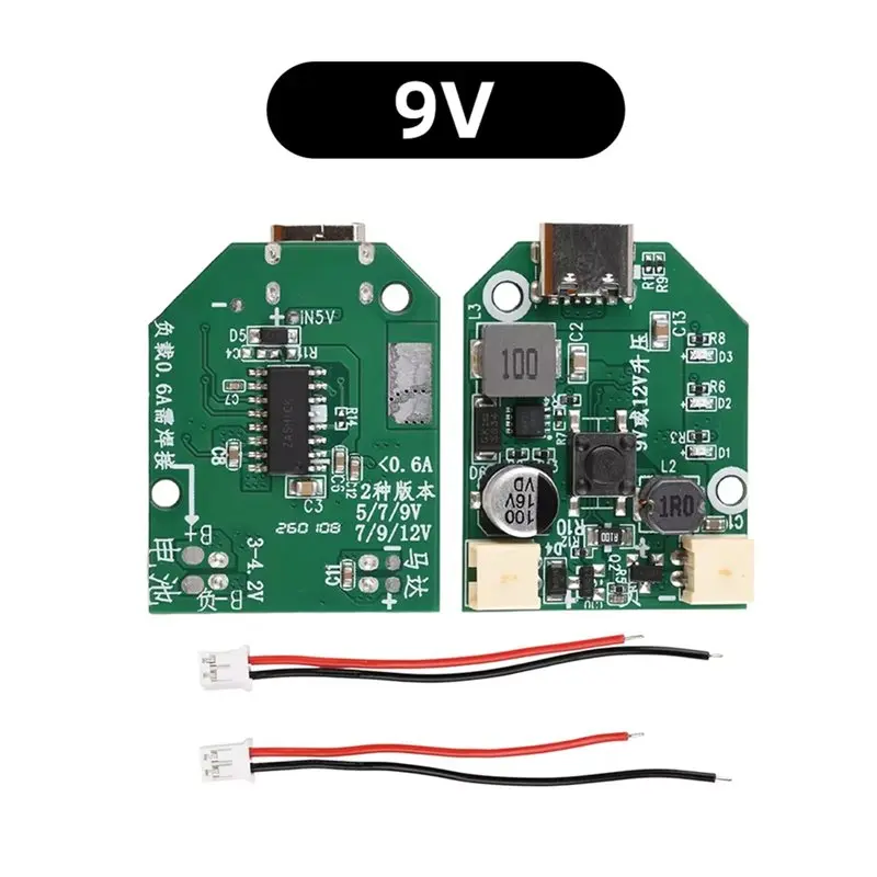 B76B Brushless 3-Speed Fan Circuit Board DC 9V 12V 5V 2A Type-C Interface Control