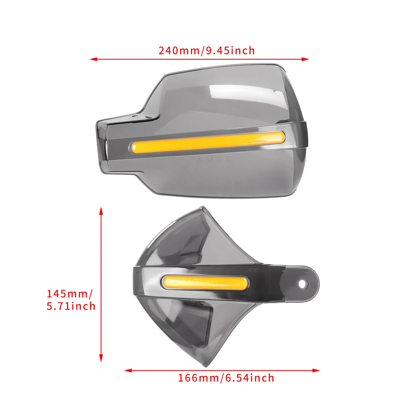 Universal Motorcycle Handguard Windproof Heavy Duty PP Handlebar Protector Shield Motorbike Accessories Hand Guard