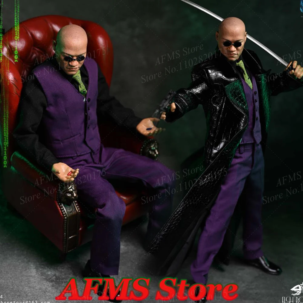 

FISH BONETOYS FB-Z014 1/6 Scale Collectible Figure Morpheus The Matrix Resurrections Full Set 12Inch Men Soldier Model