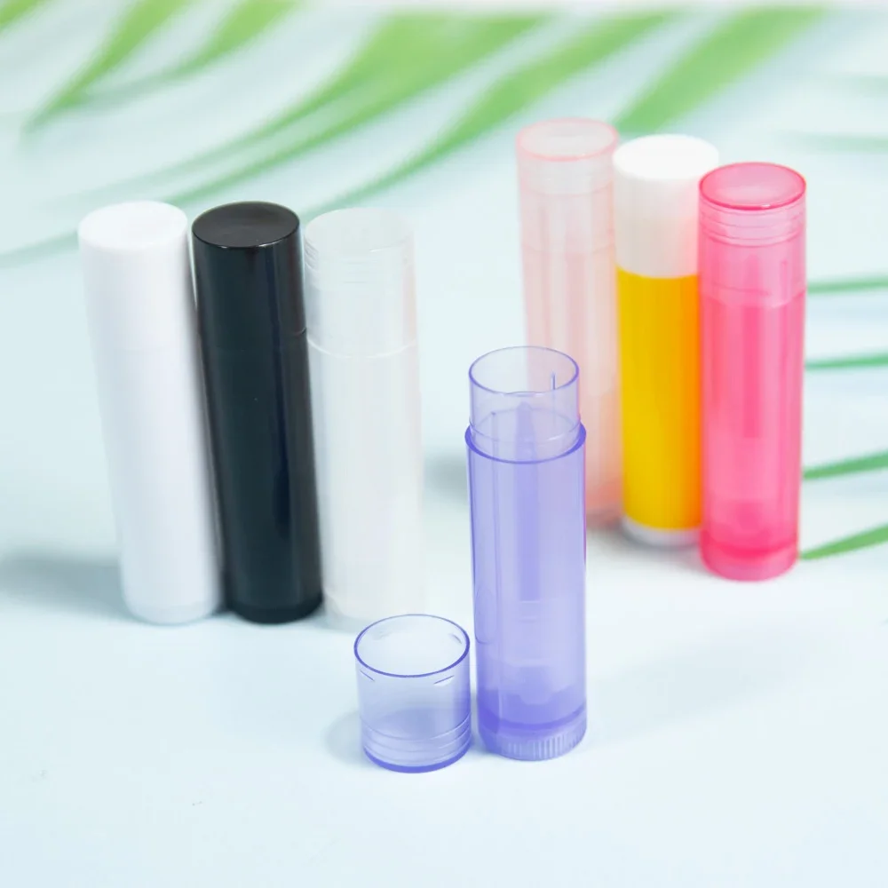 Refillable Lipstick Tube Lip Balm Containers 5g 5ml 10 Pcs/lot