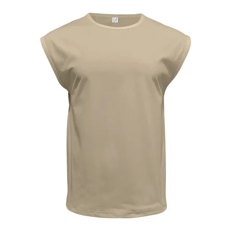 Cross-Border Herrenbekleidung Sommer Neues Ärmelloses T-Shirt Jugendliche Lässige Lockere Dünne Weste für Männer – Detail 7
