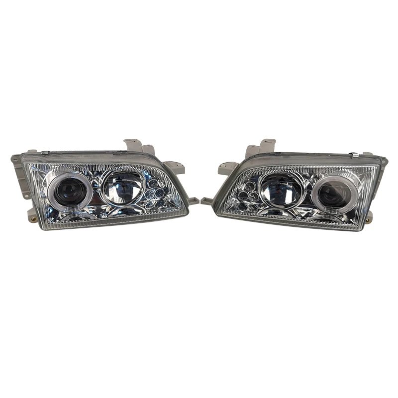 A Pair Lens Headlights  AT190 AT191 ST190 ST191 1992 Far and Near Beam Integrated for Touota CORONA CALDINA