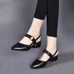 Cresfimix Zapatos Mujer Women Cool Silver & Black Spring Slip on High Heel Shoes Lady Fashion High Quality Style Pumps C9286