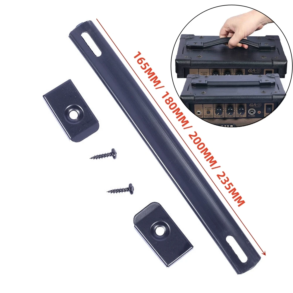 

165-235mm Guitar Grip Amp Handle With Screws For Thick Iron Button Guitar Speaker Handle Musical Instruments Accessories