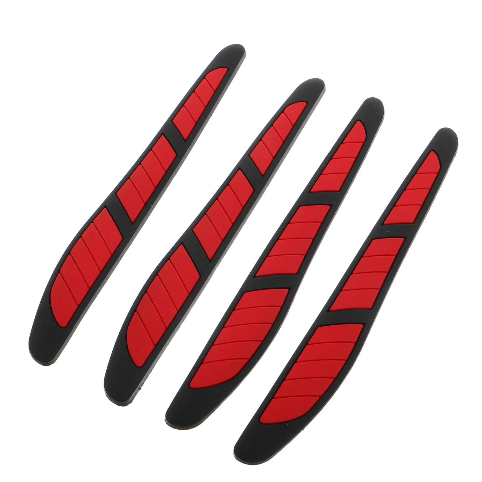4 ชิ้นประตูรถ Anti-collision Strip รถยนต์ Edge Guard Protector ป้องกันรอยขีดข่วนสําหรับ Anti-scratch